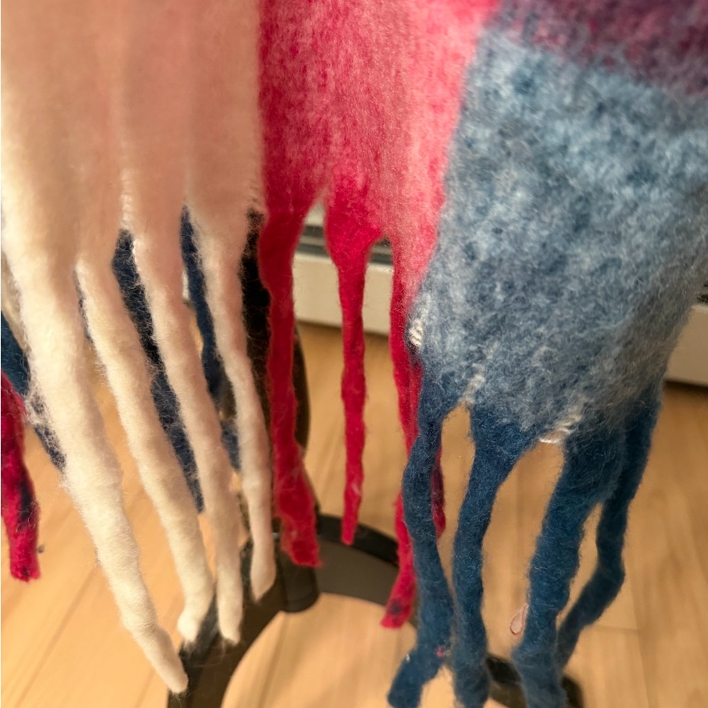 Colorful Plaid Women's Scarf - Picture 6 of 10